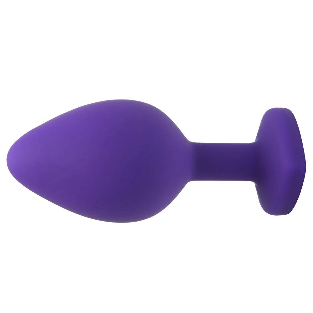 Plug Anal Silicone Coração M Sexy Import