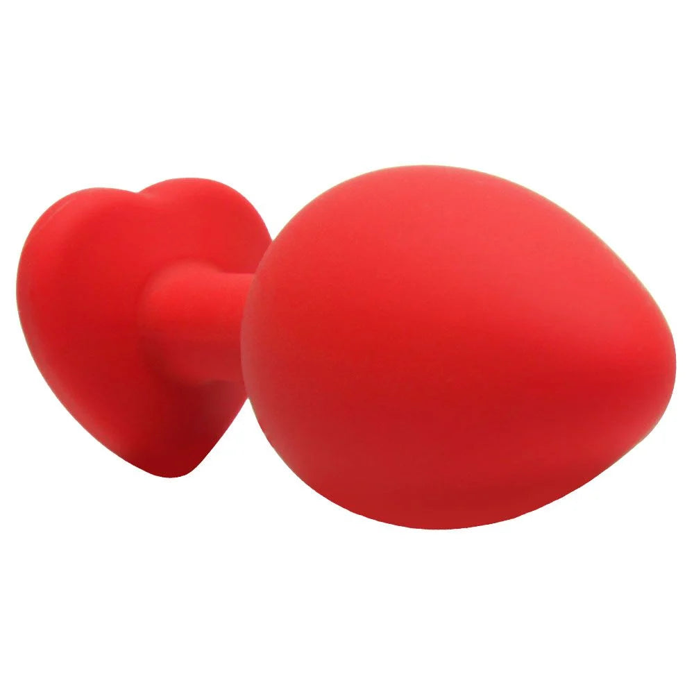 Plug Anal Silicone Coração M Sexy Import