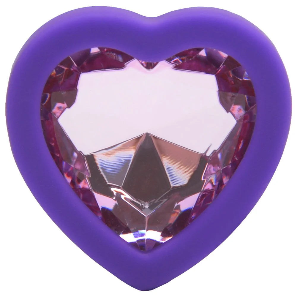 Plug Anal Silicone Coração M Sexy Import