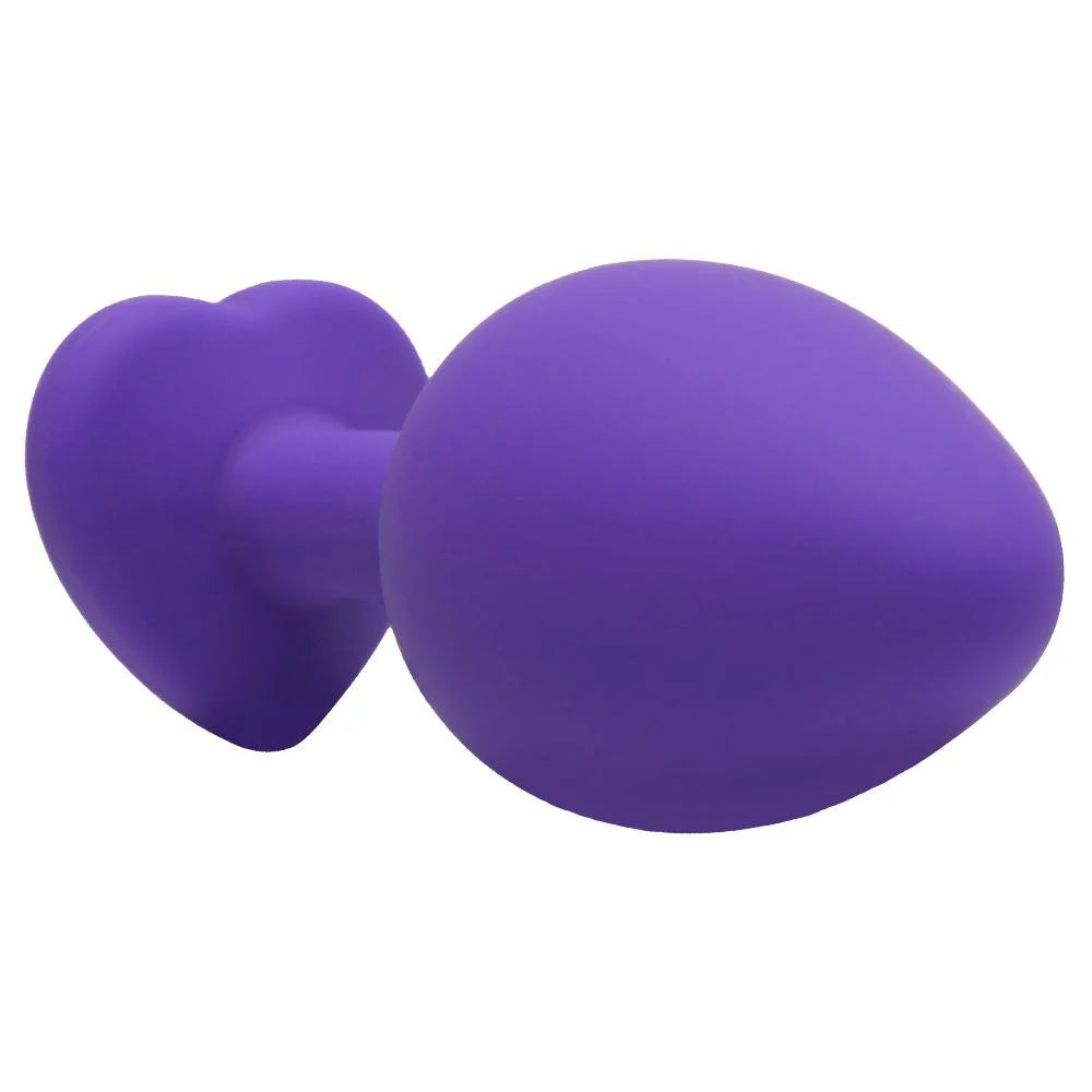 Plug Anal Silicone Coração M Sexy Import