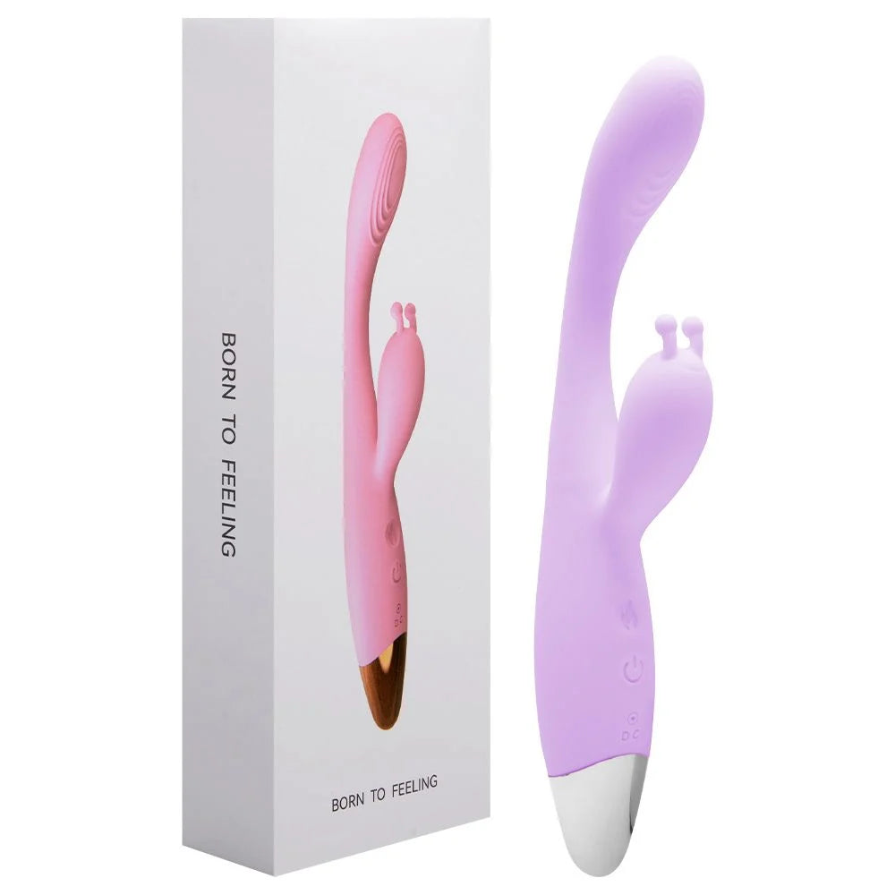 Vibrador Ponto G Clitóris Aquecimento Sexy Import