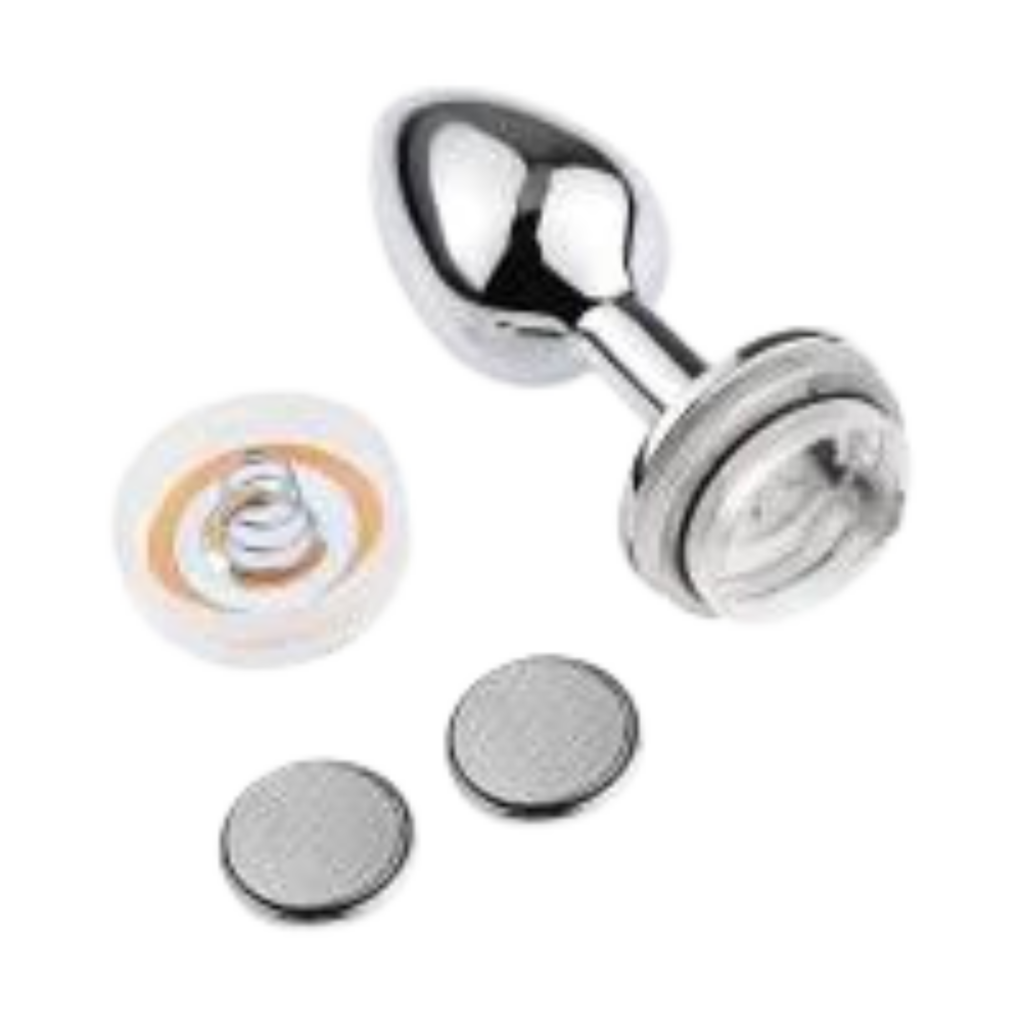 PLUG ANAL METAL LED MÉDIO GENERAL IMPORT