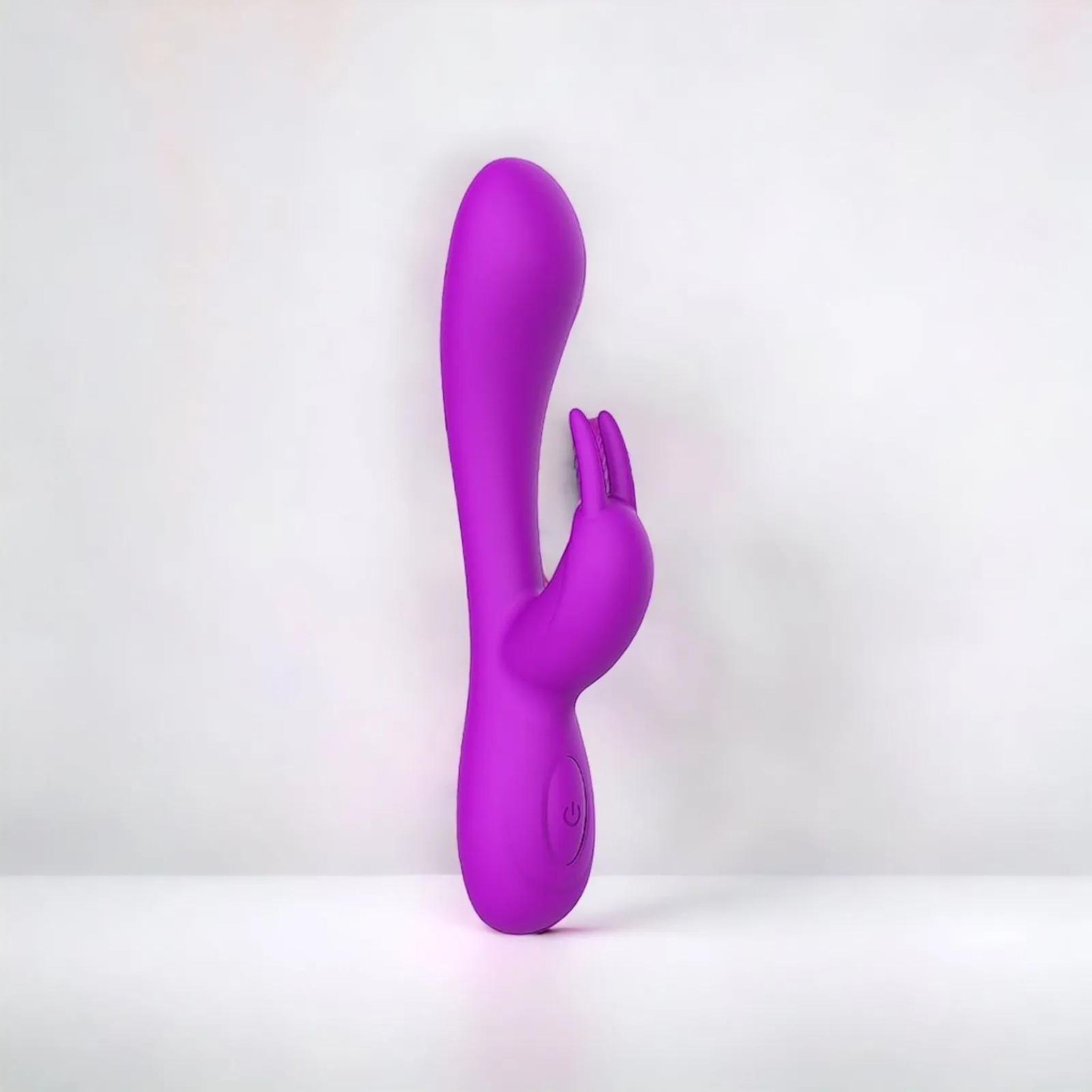 Vibrador Estimulador Ponto G e Clitóris Com Pulsação Interna e Estimulação Clitoriana