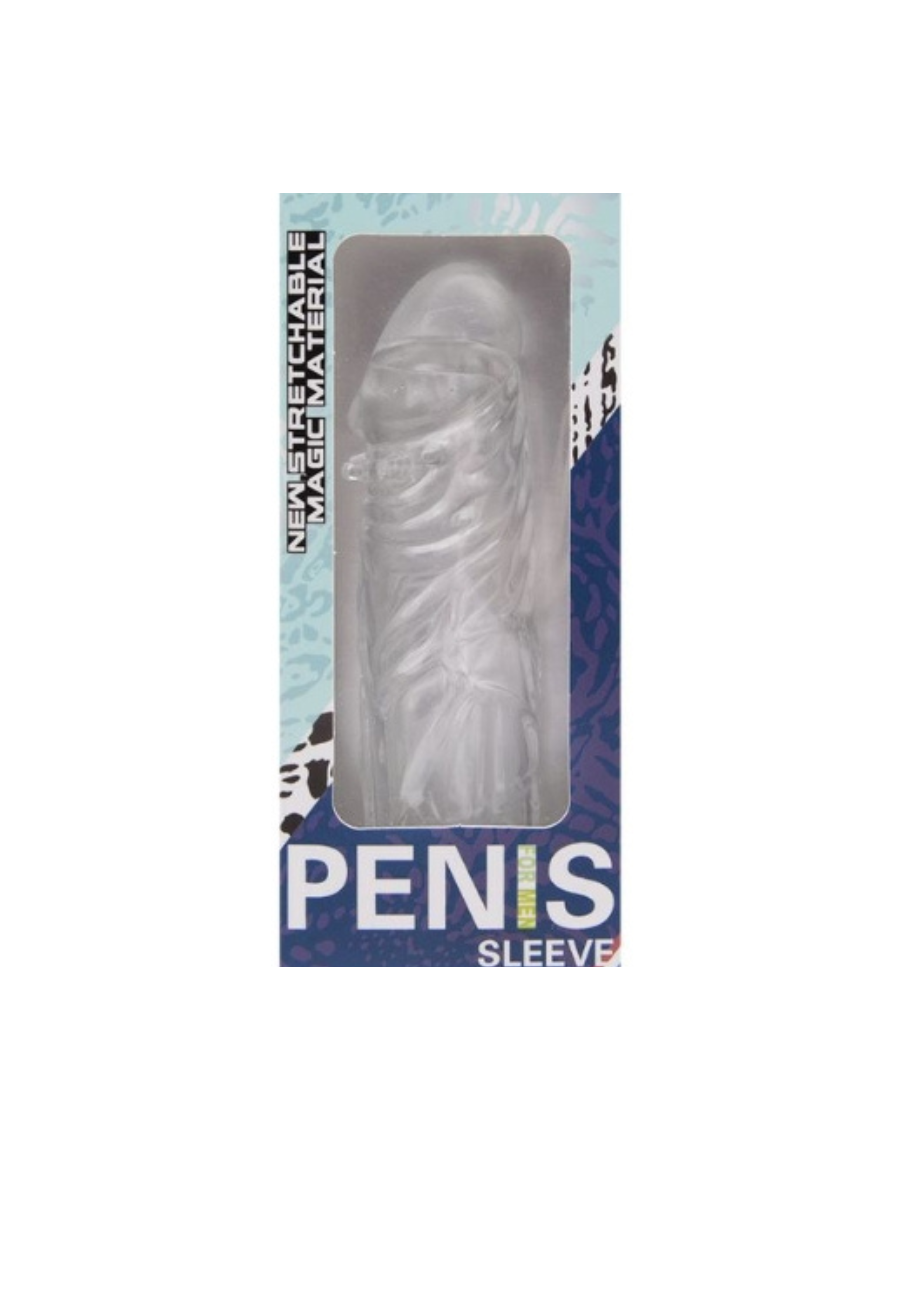 Capa Peniana Com Textura Sleeve Sexy Import