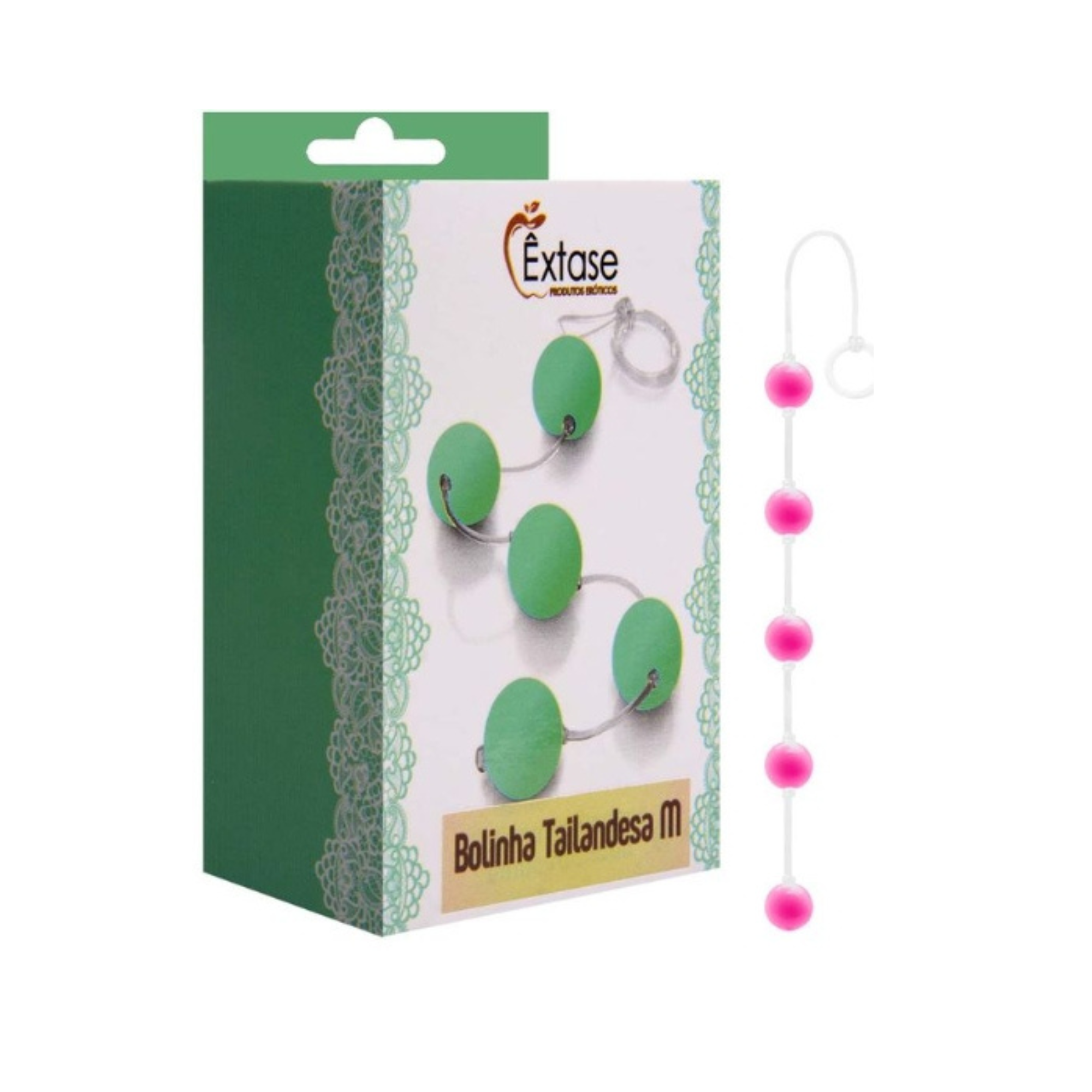 Bolinha Tailandesa Média 1,8Cm 05 Unidades Êxtase