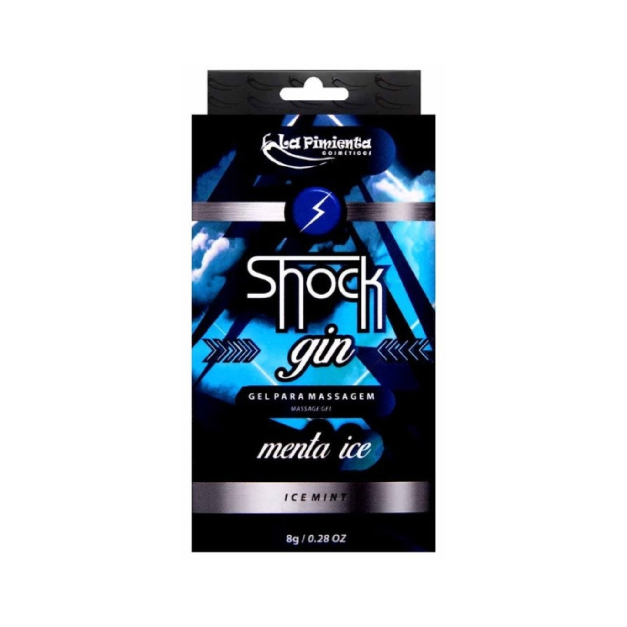 Shock Gin Vibrador Líquido 8G La Pimienta