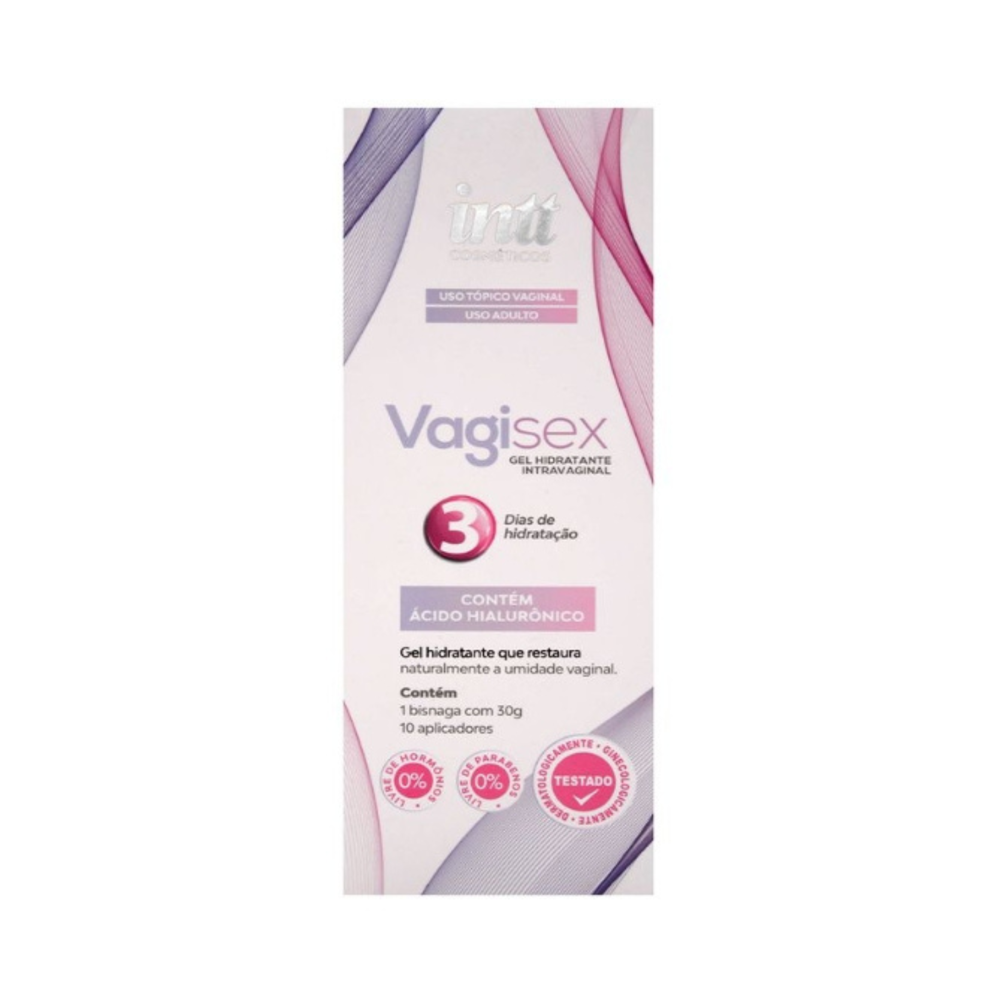 Vagisex Hidratante Vaginal 10 Aplicadores Intt