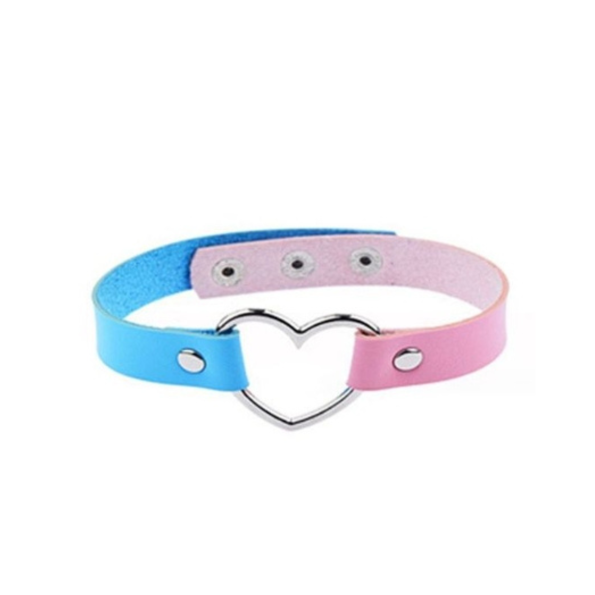 Kit Raposa Bicolor Tiara Grampos Seios Gargantilha Sexy Import