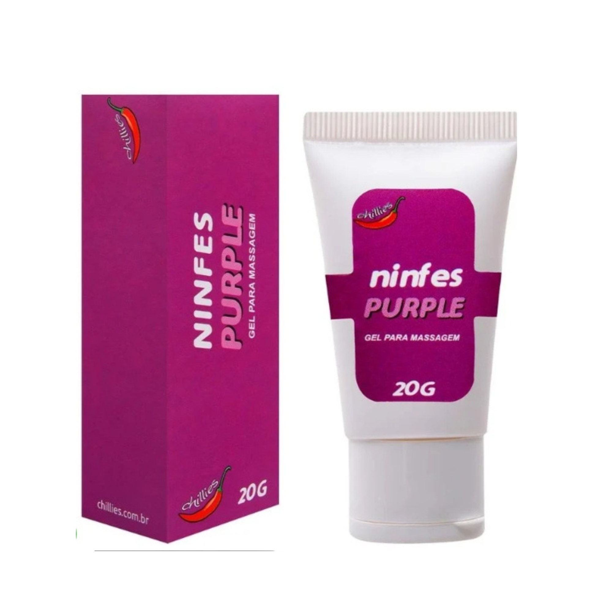 Ninfes Purple Gel Adstringente Feminino 20G Chillies