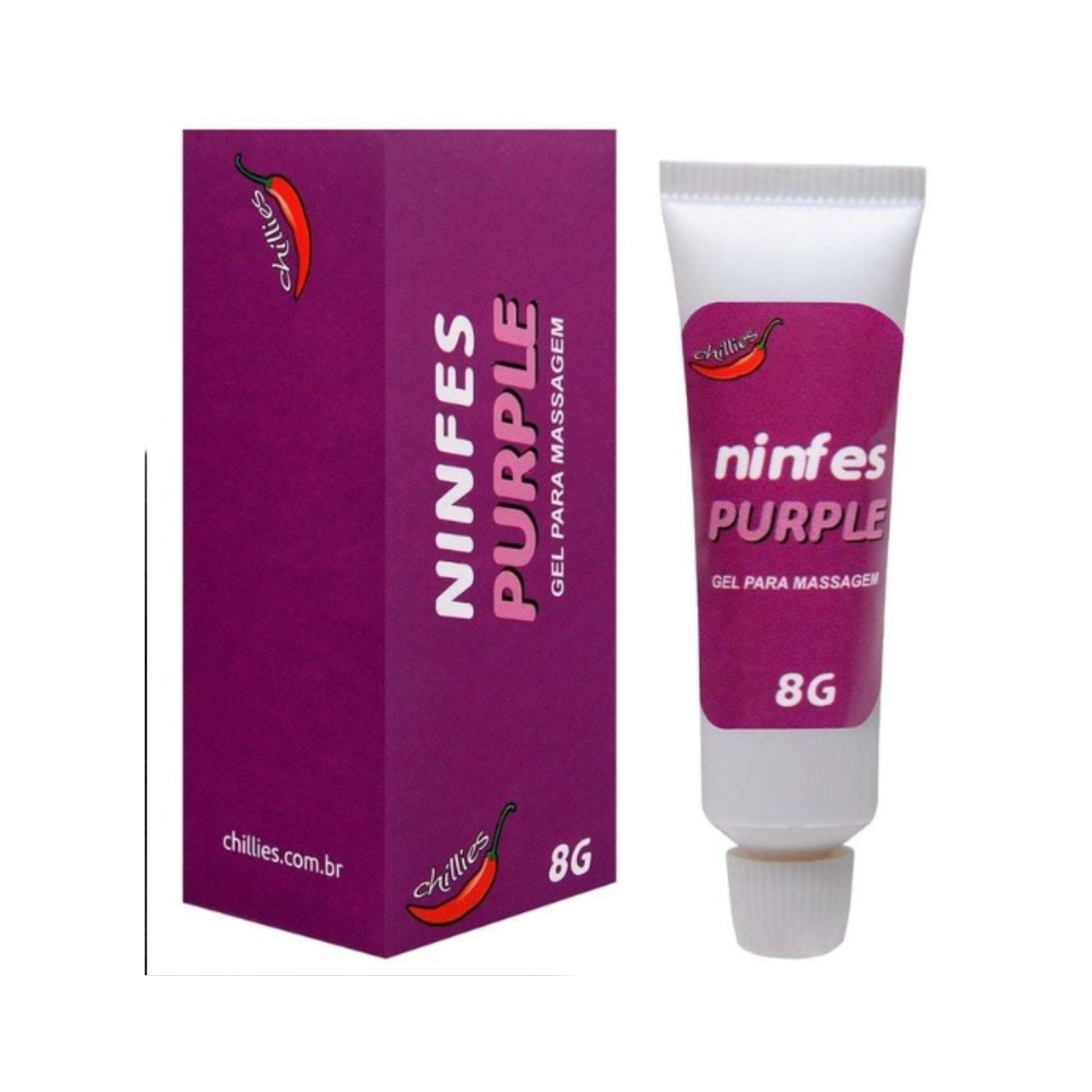 Ninfes Purple Gel Adstringente Feminino 8G Chillies