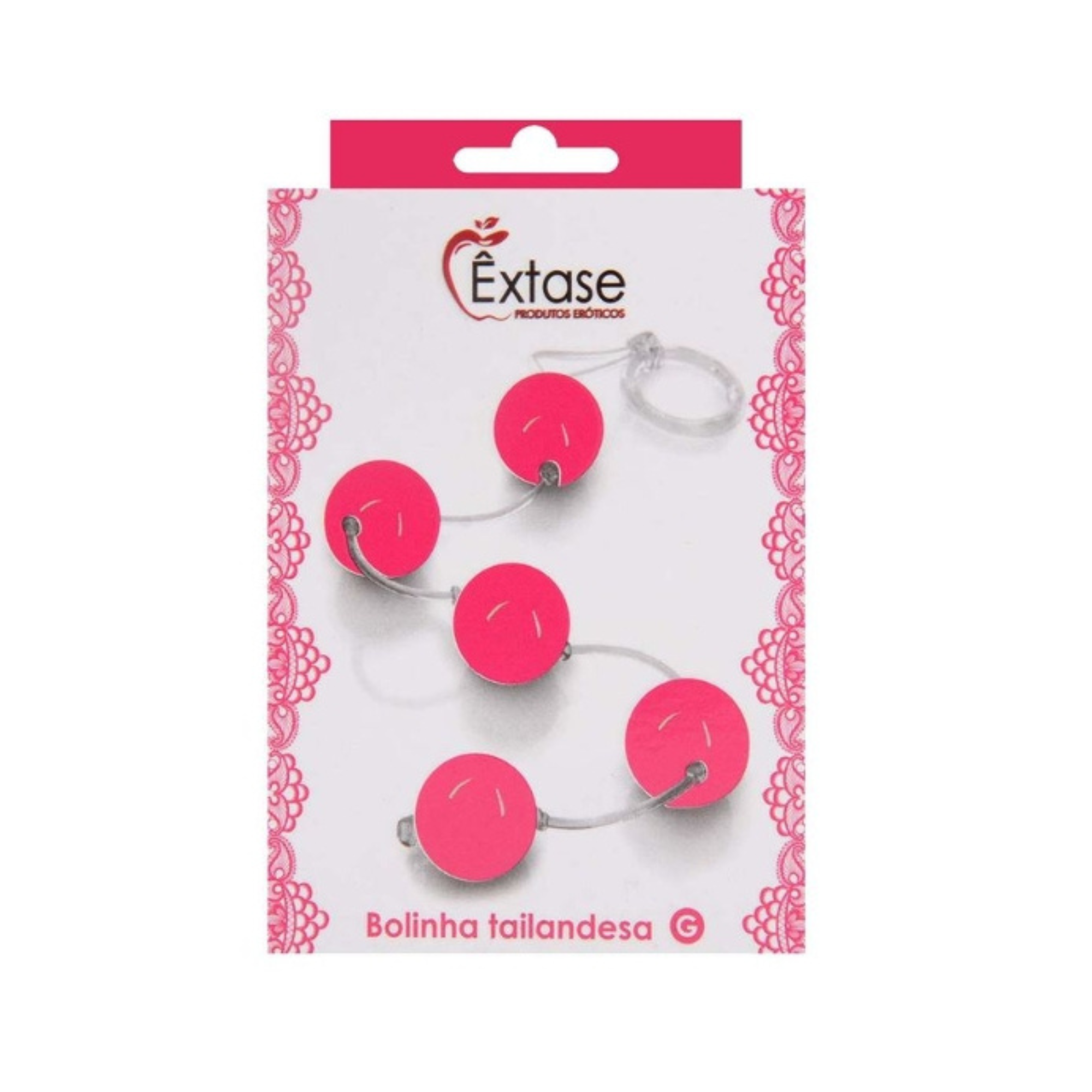 Bolinha Tailandesa Grande 2,5Cm 05 Unidades Êxtase