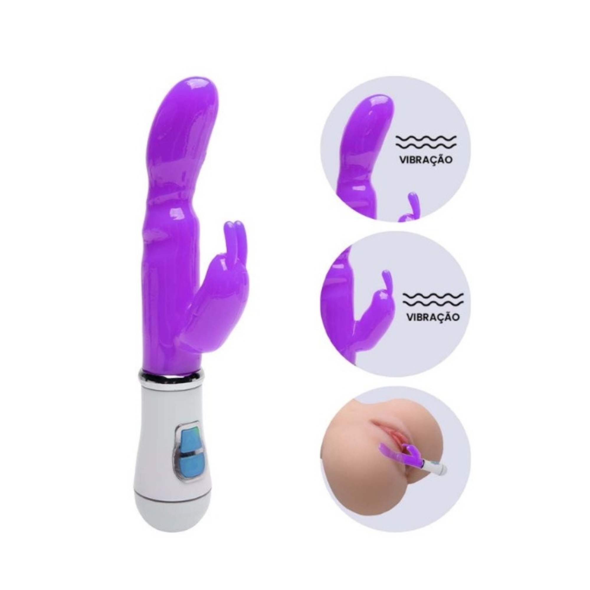 Vibrador Point G Recarregável Sexy Import