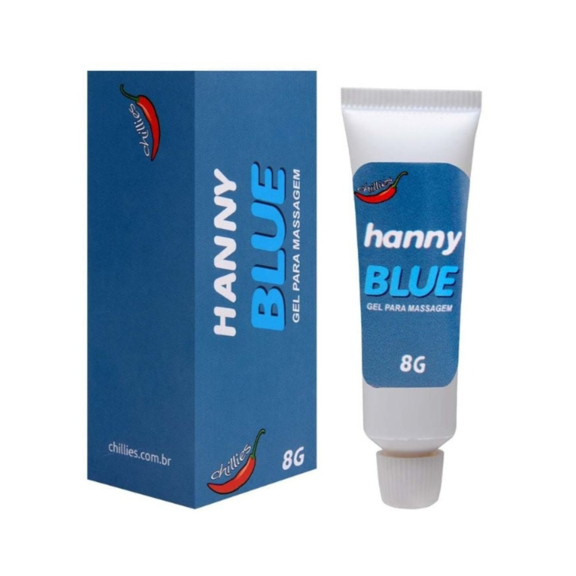 Hanny Blue Gel Dessensibilizante Anal 8G Chillies