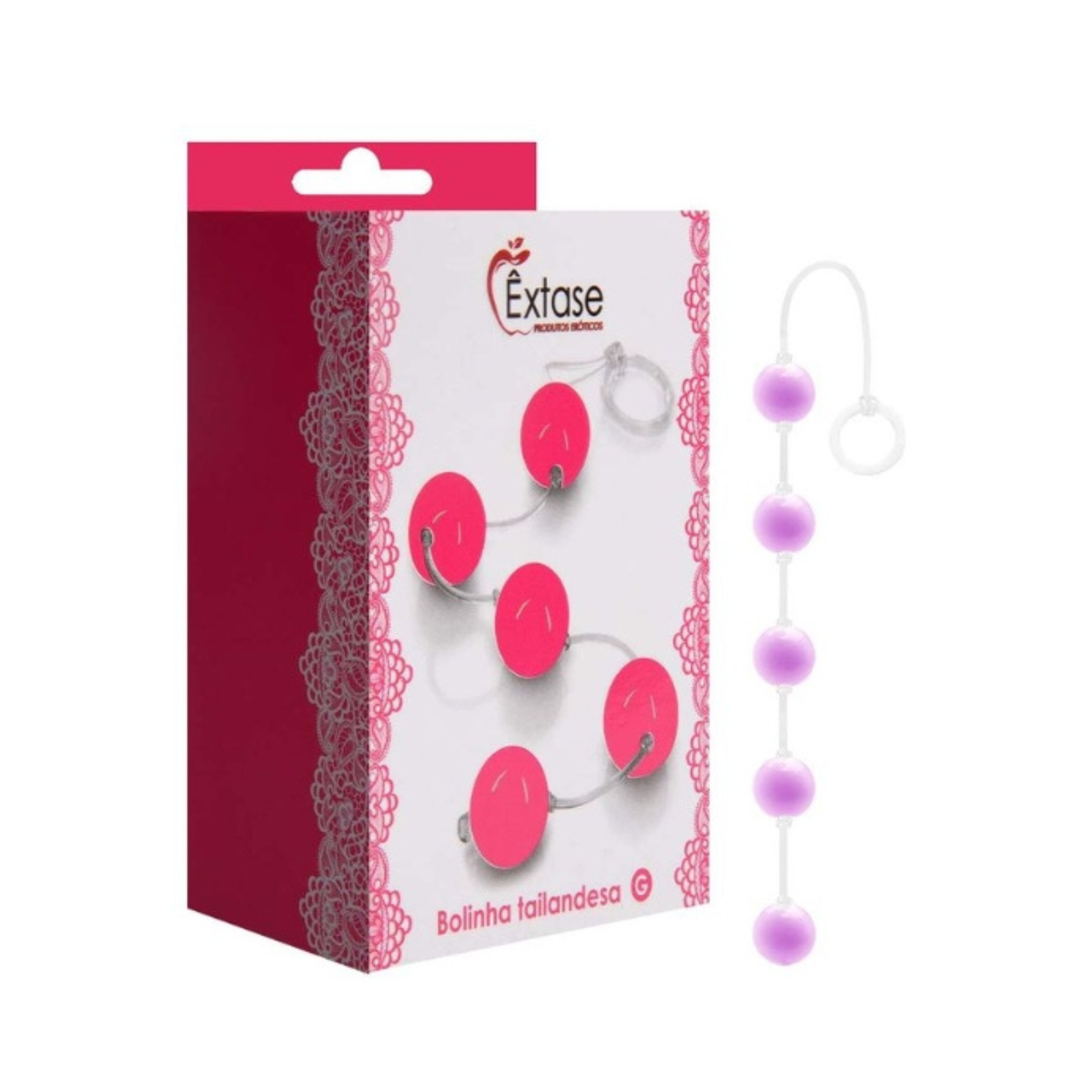 Bolinha Tailandesa Grande 2,5Cm 05 Unidades Êxtase