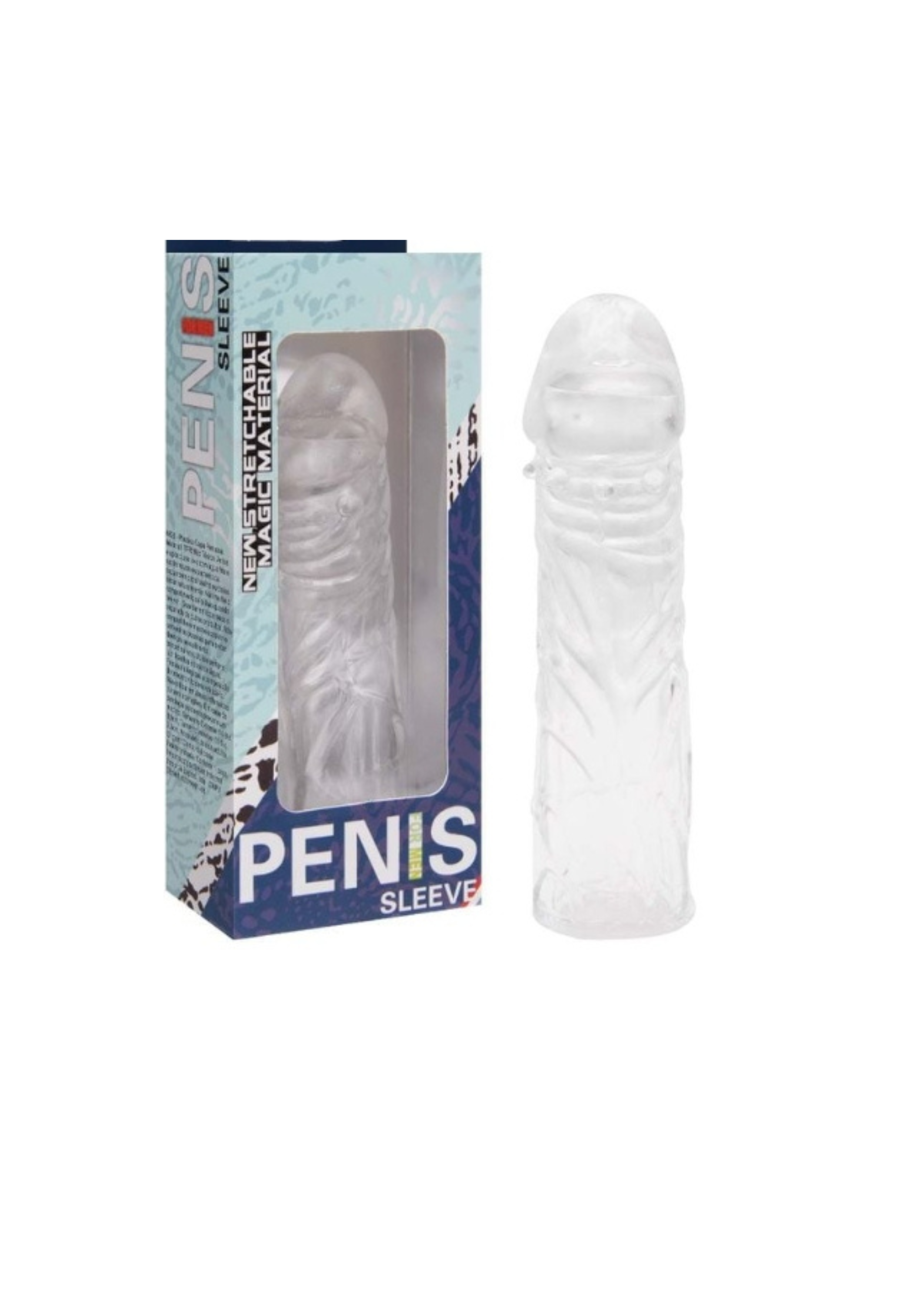 Capa Peniana Com Textura Sleeve Sexy Import