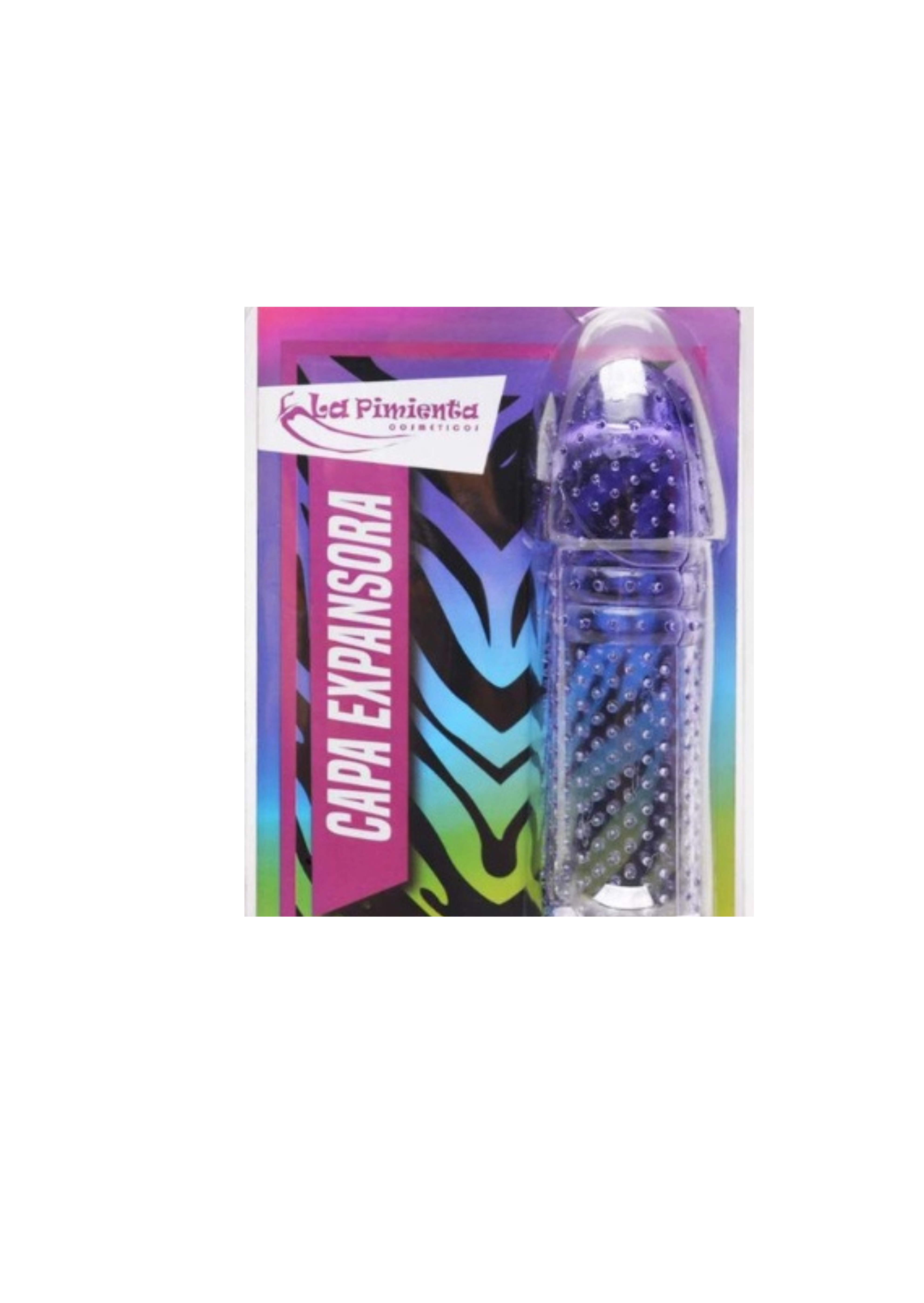 Capa Peniana Expansora Em Silicone La Pimienta