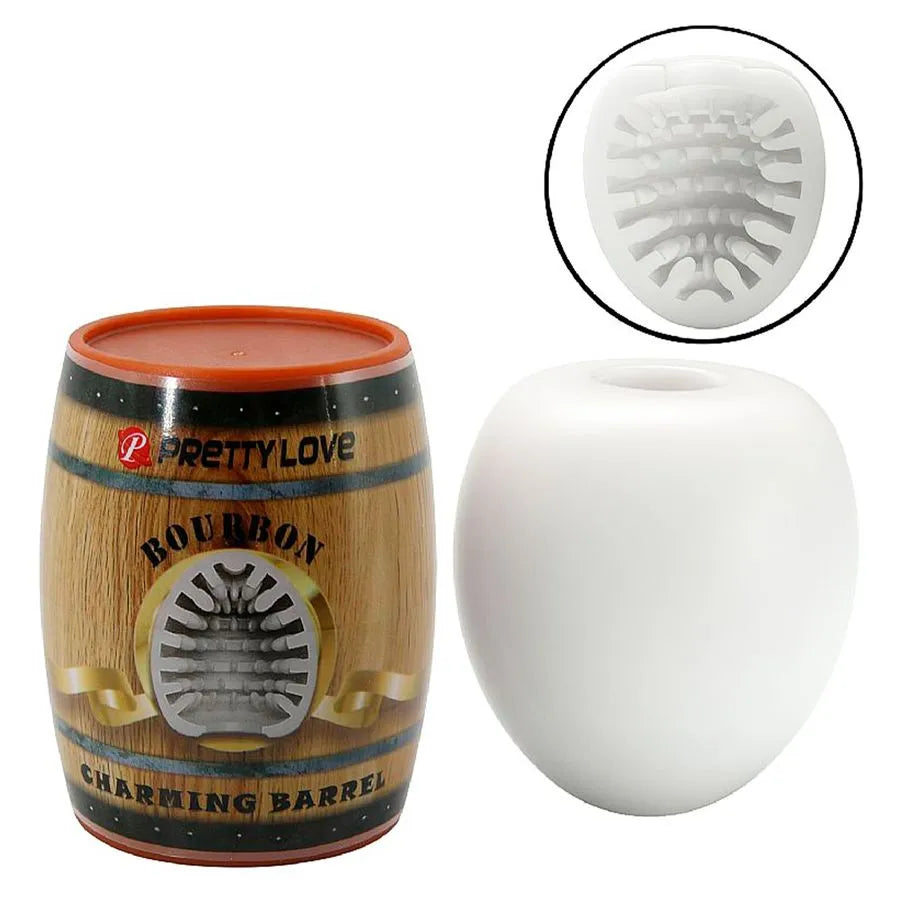 Masturbador Masculino em Formato de Barril Bourbon Sexy Import