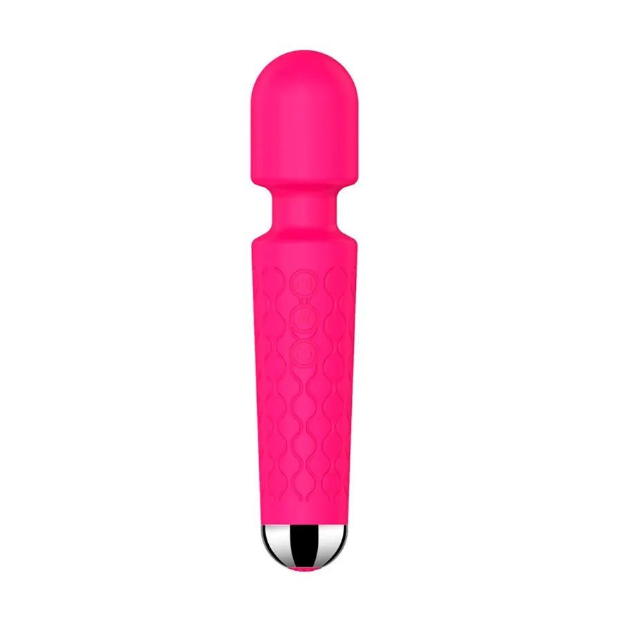 Compre Mais Pague Menos Vibrador Varinha Mágica com 20 Modos de Vibração e 8 Níveis de Velocidade Vip Mix + SEDENTA MOLHADA GEL DESLIZANTE NEUTRO 50G PEPPER BLEND