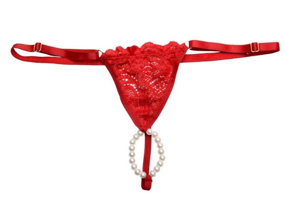 Fio Dental Tailandesa Vermelho Strass Frases Tallyta