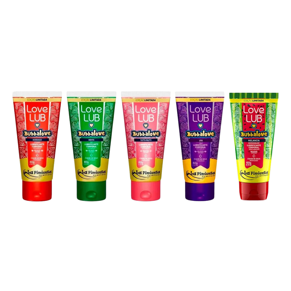 Love Lub Bubbalove Lubrificante Corporal Beijável 60g La Pimienta