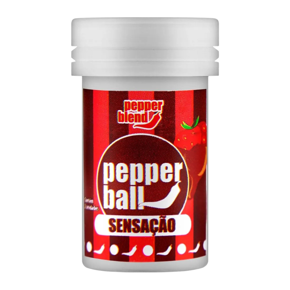 Pepper Ball Bolinha Explosiva Saborosa com 2 unidades Pepper Blend