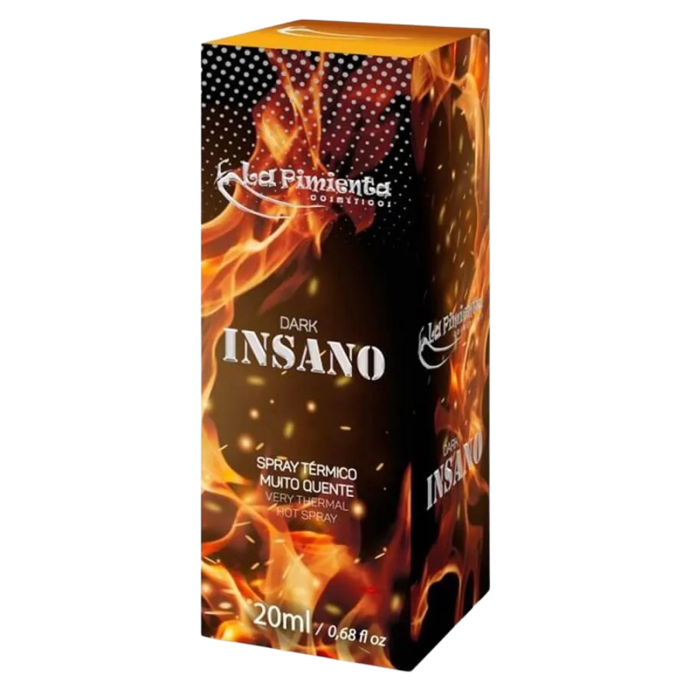 Dark Insano Spray Térmico Hot para Massagem 20ml La Pimienta