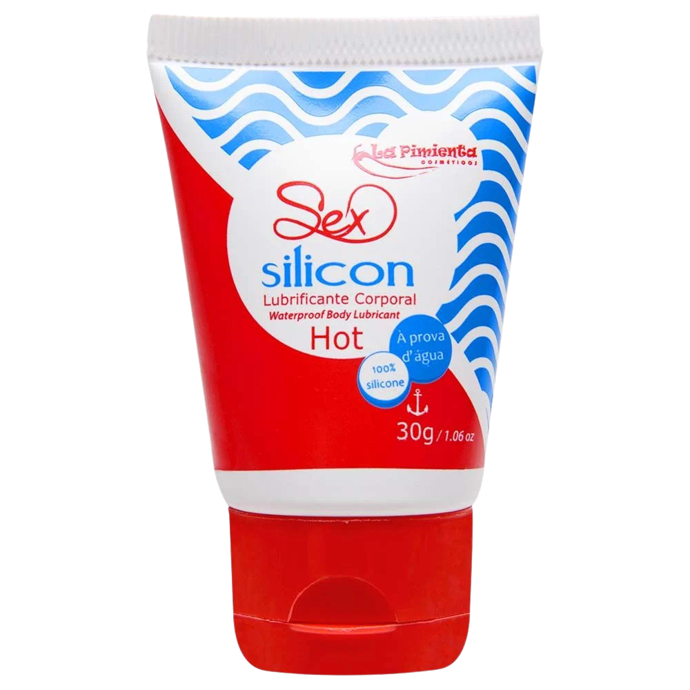 Lubrificante Sex Silicon Hot 30G La Pimienta