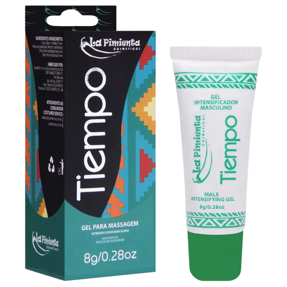 Tiempo Gel Prolonga Ereção 8G La Pimienta
