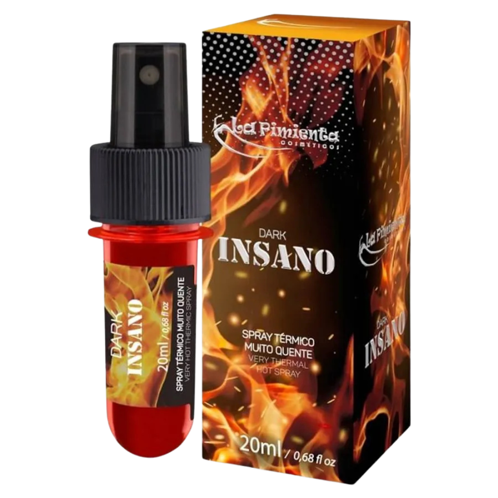 Dark Insano Spray Térmico Hot para Massagem 20ml La Pimienta