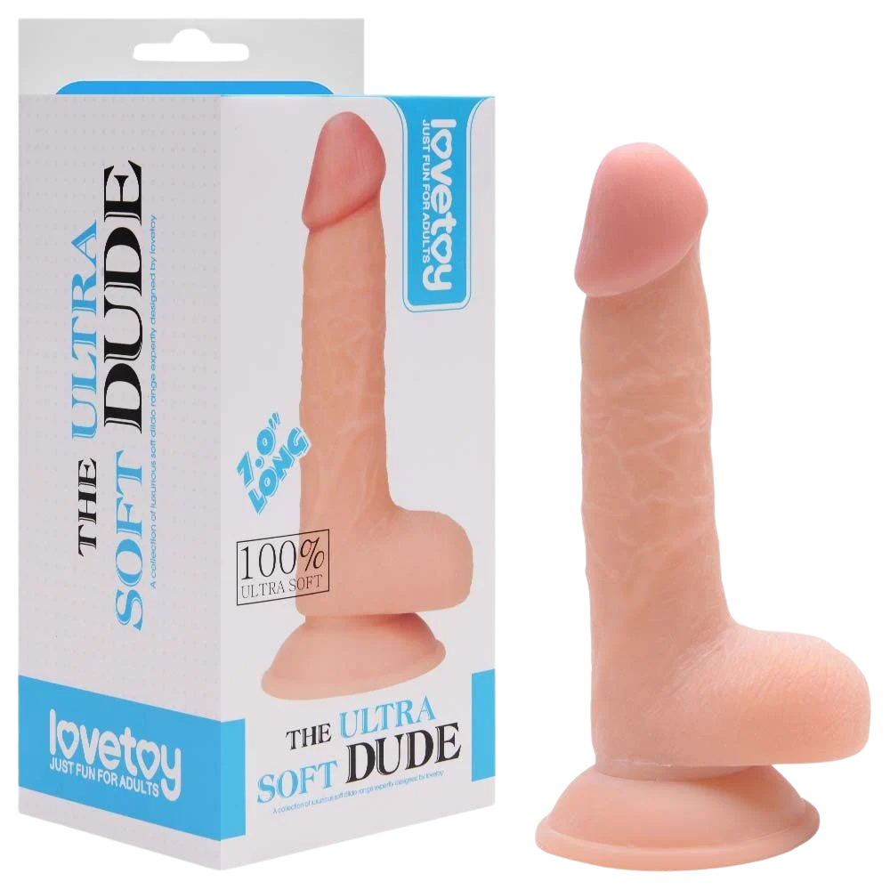 Pênis Realístico Ventosa 18 X 3,6Cm Lovetoy Vipmix