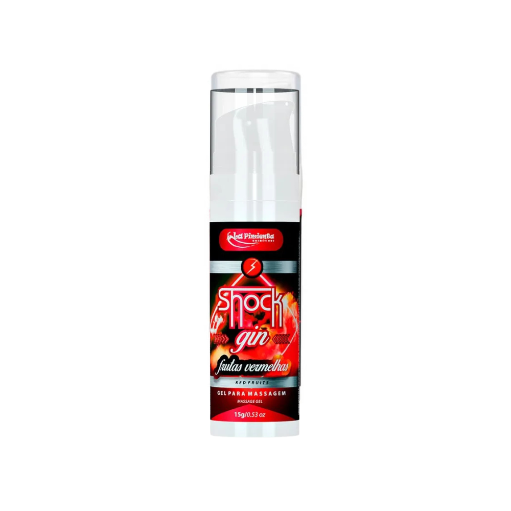 Shock Drink Gel Vibrador Liquido Excitante 15g La Pimienta