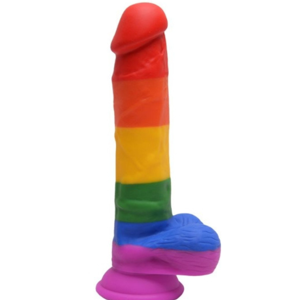 Pênis Realístico Colorido Nv Toys 20 x3,5 cm Vipmix