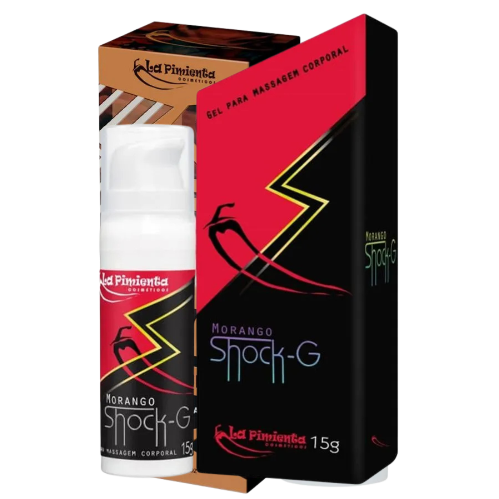 Shock Drink Gel Vibrador Liquido Excitante 15g La Pimienta