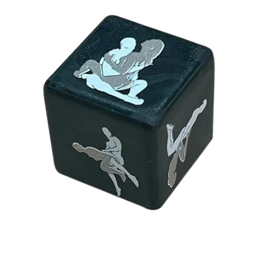 Prazer Black Dado Posições Hetero Preto Diversão ao Cubo