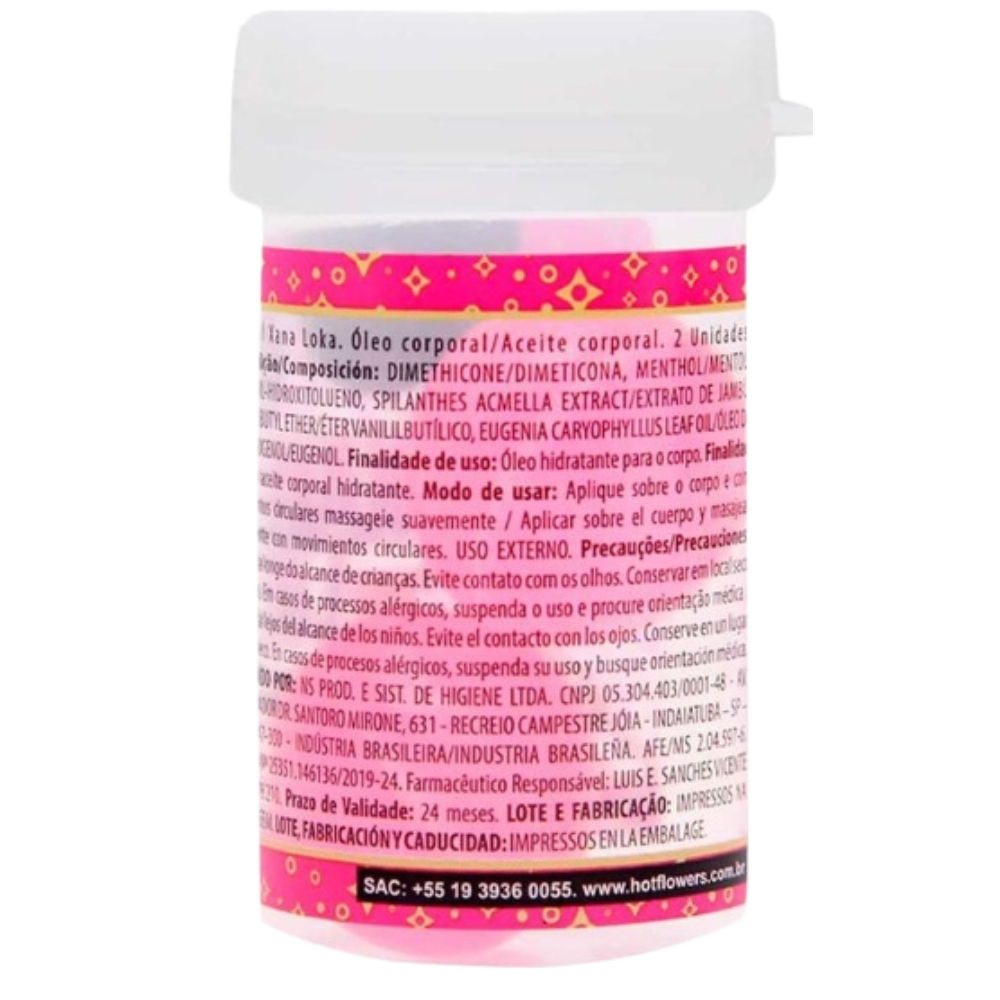 Hot Ball Bolinha Xana Loka Dupla 3G Hot Flowers