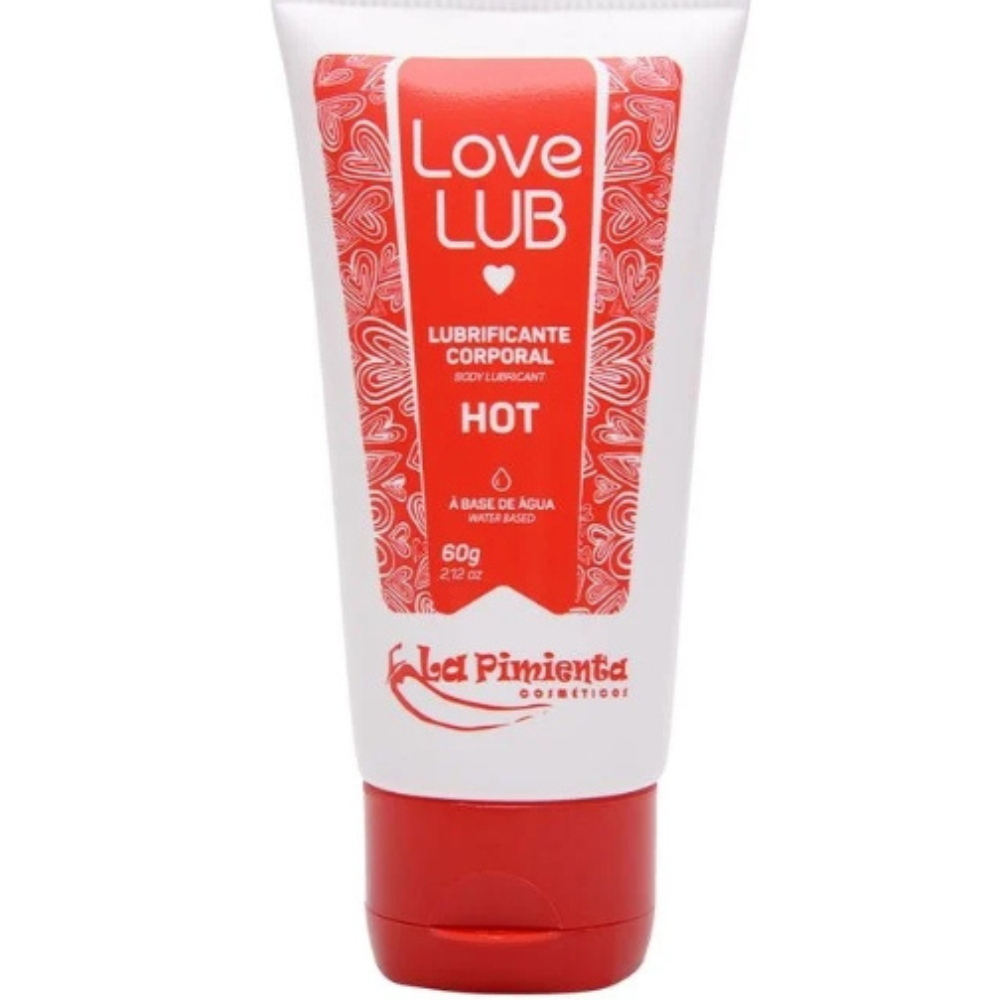 Lubrificante Love Lub Hot 60G La Pimienta