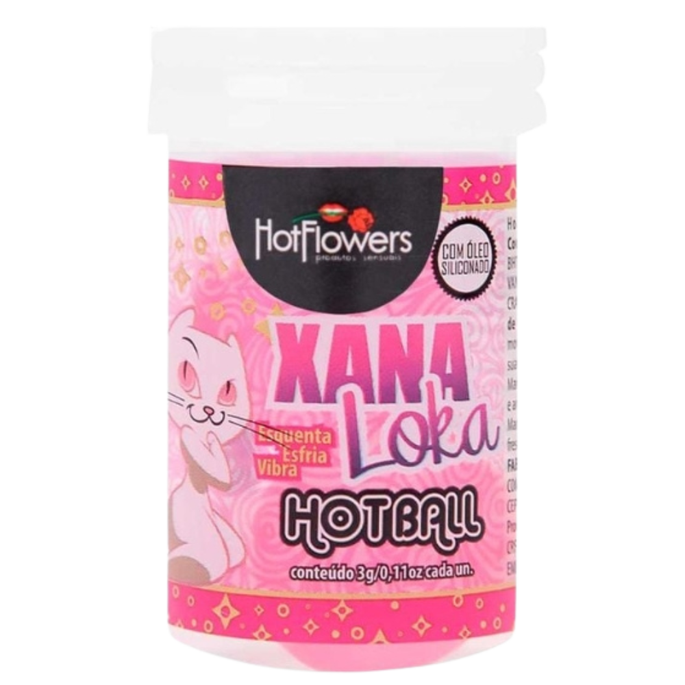 Hot Ball Bolinha Xana Loka Dupla 3G Hot Flowers
