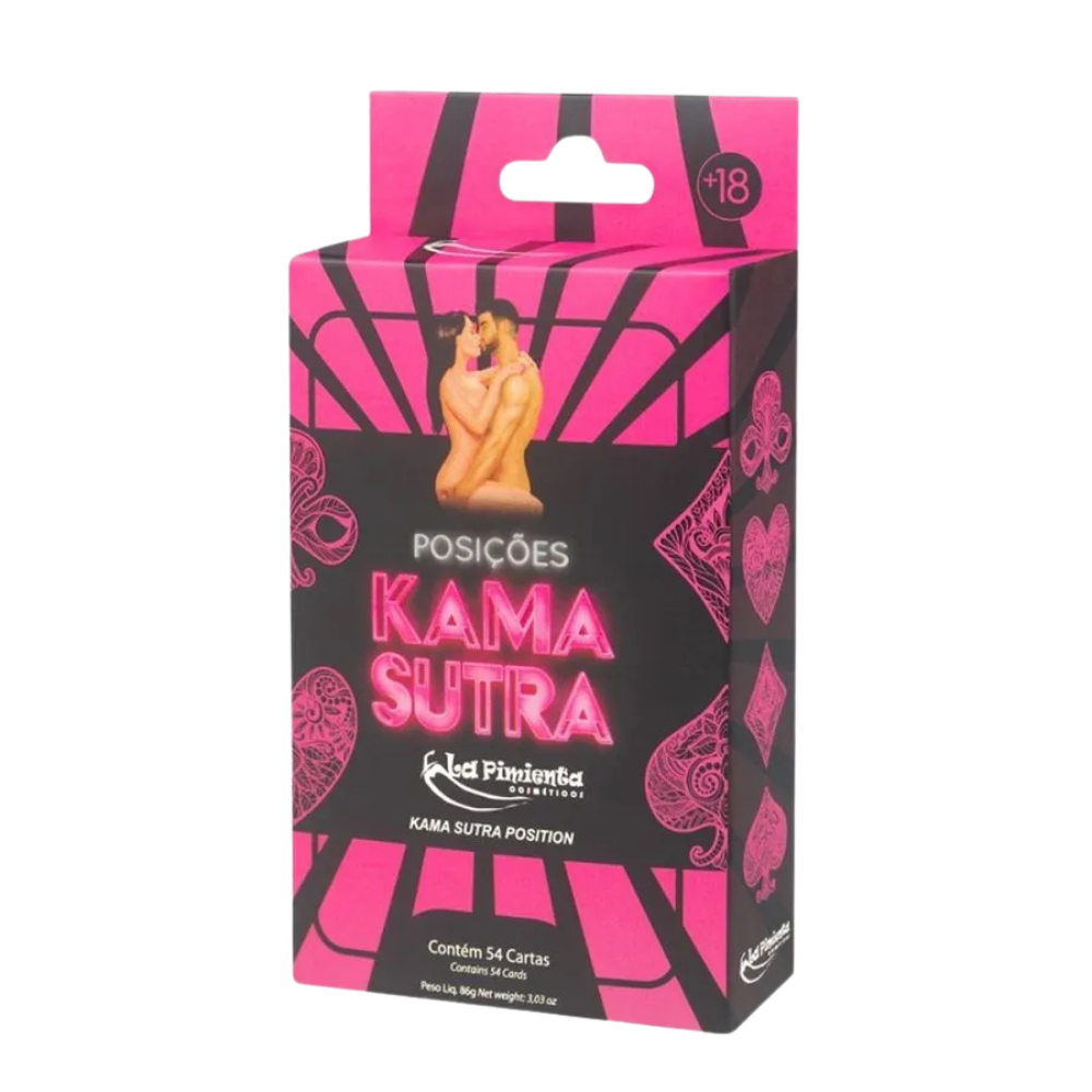 Kama Sutra Baralho com 54 Posições Ilustradas La Pimienta