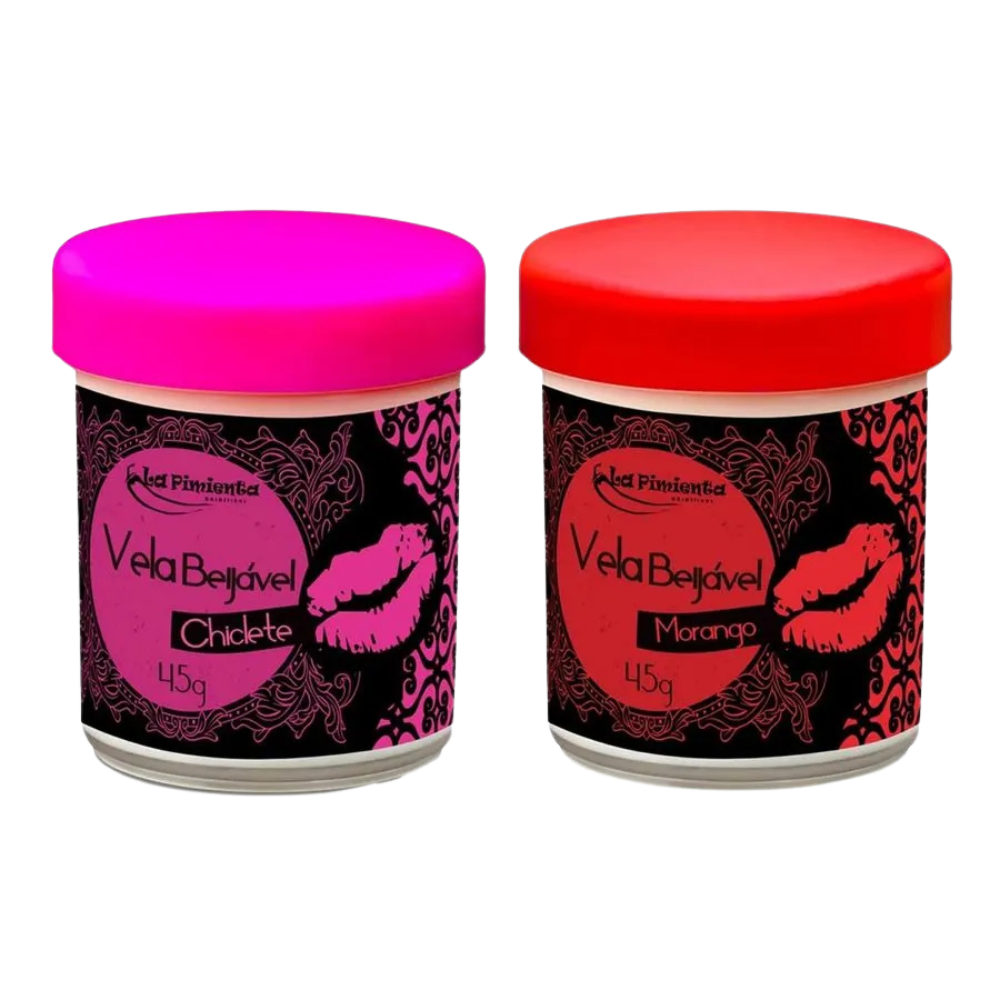 Vela Beijável para Massagem Hot 45g La Pimienta