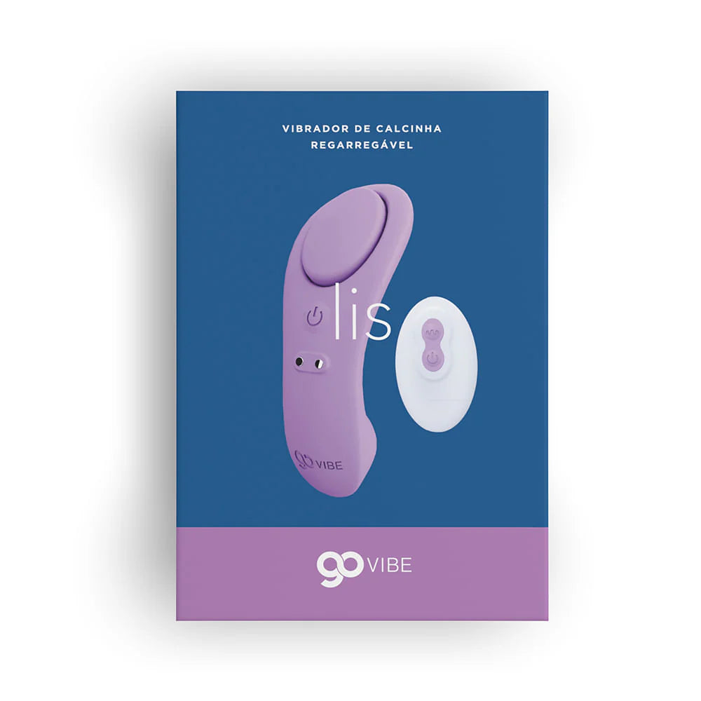 Vibrador e Estimulador Recarregável Go Vibe Lis