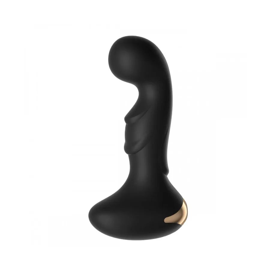 Plug Anal com Ponta Levemente Curvada com 10 Modos de Vibrações Controle via App Vip Mix