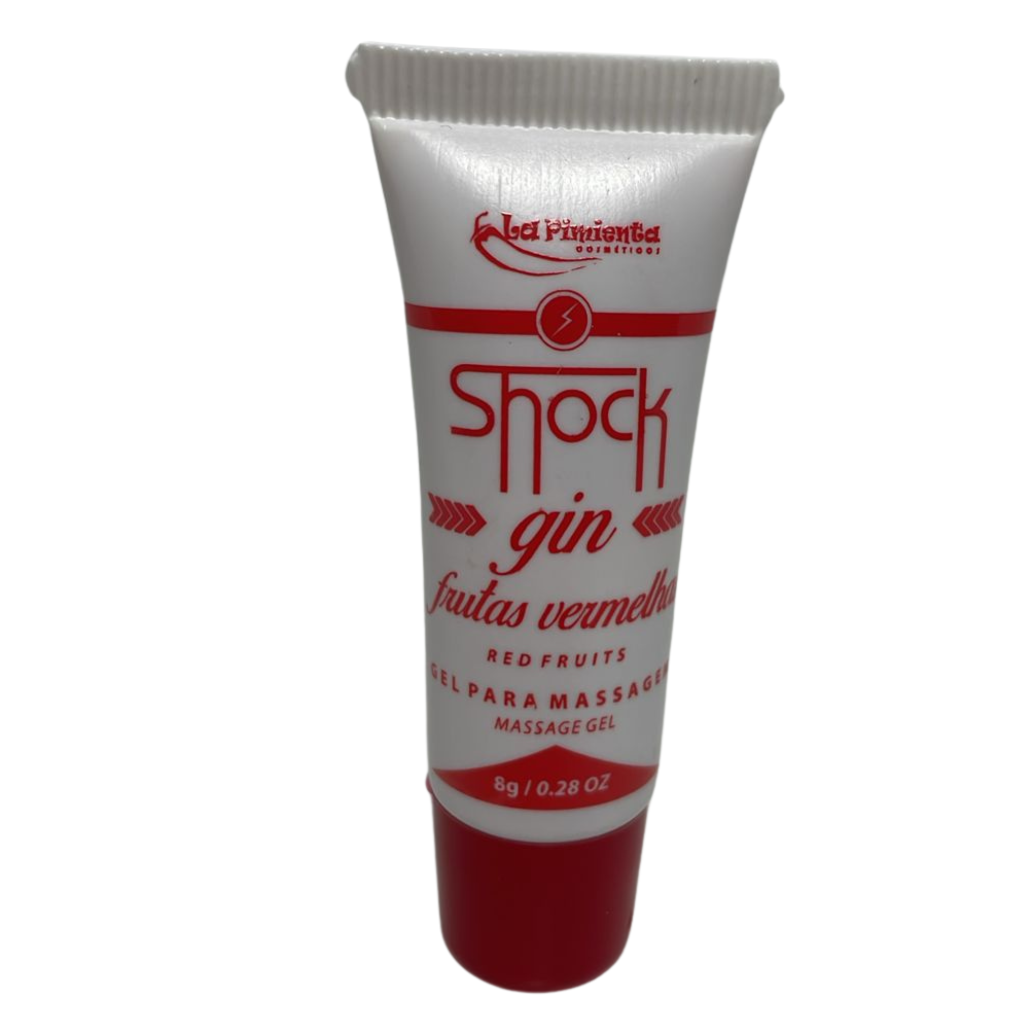 Shock Gin Excitante Elétrico Beijável 8g La Pimienta