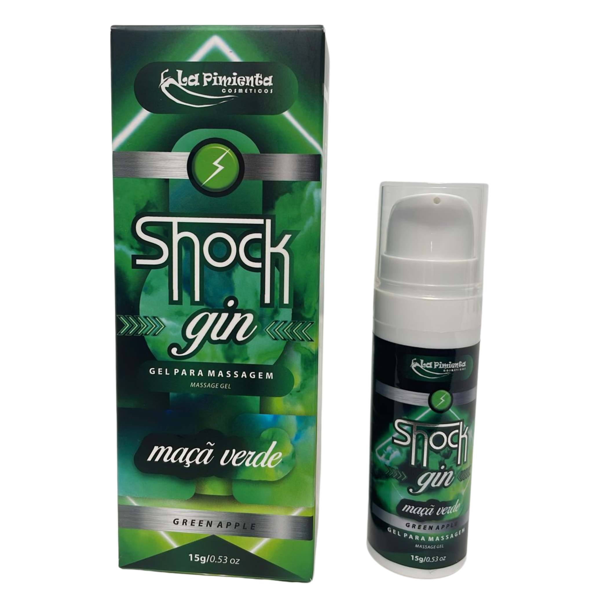Shock Drink Gel Vibrador Liquido Excitante 15g La Pimienta