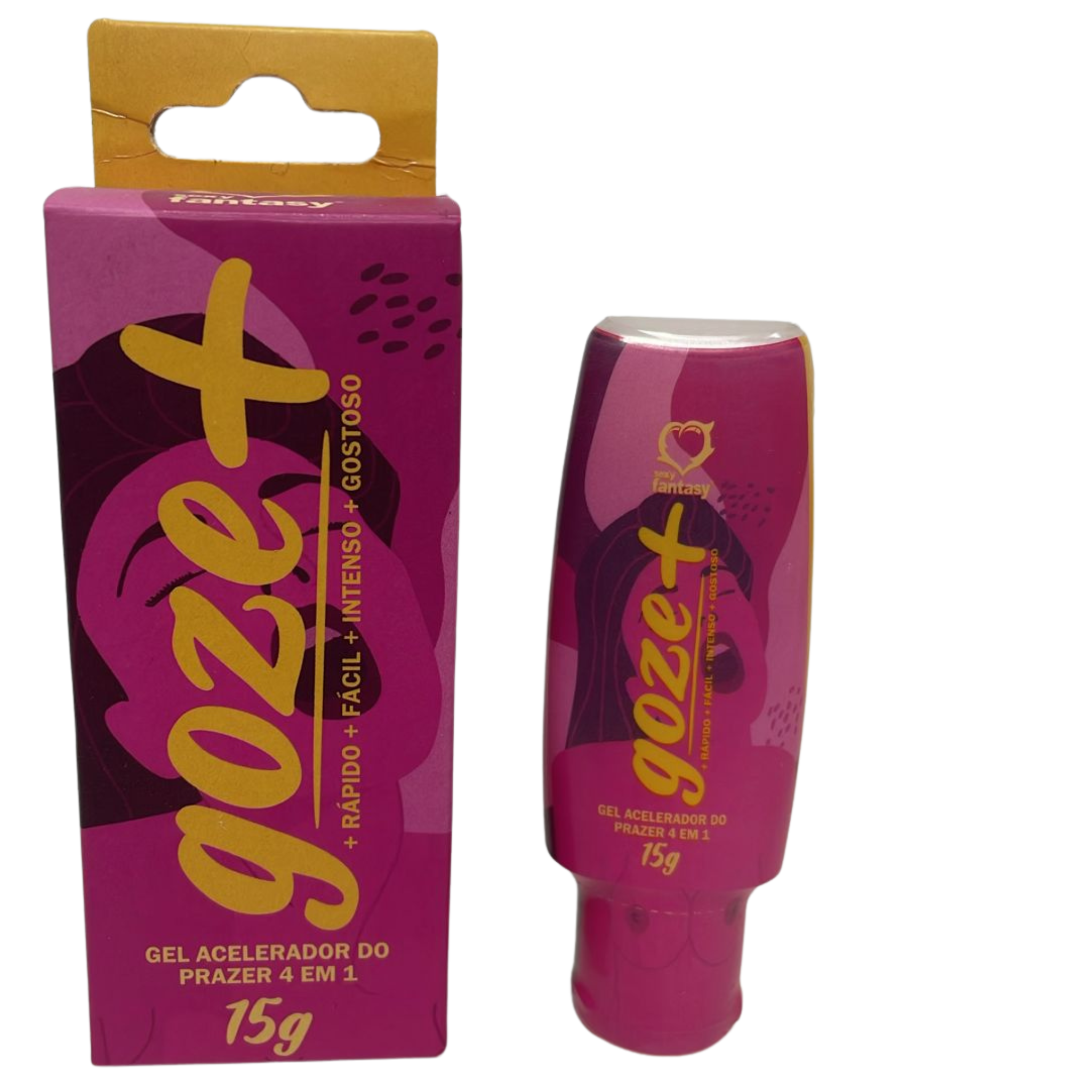 Goze + Acelerador do Prazer 4 em 1 15g Sexy Fantasy