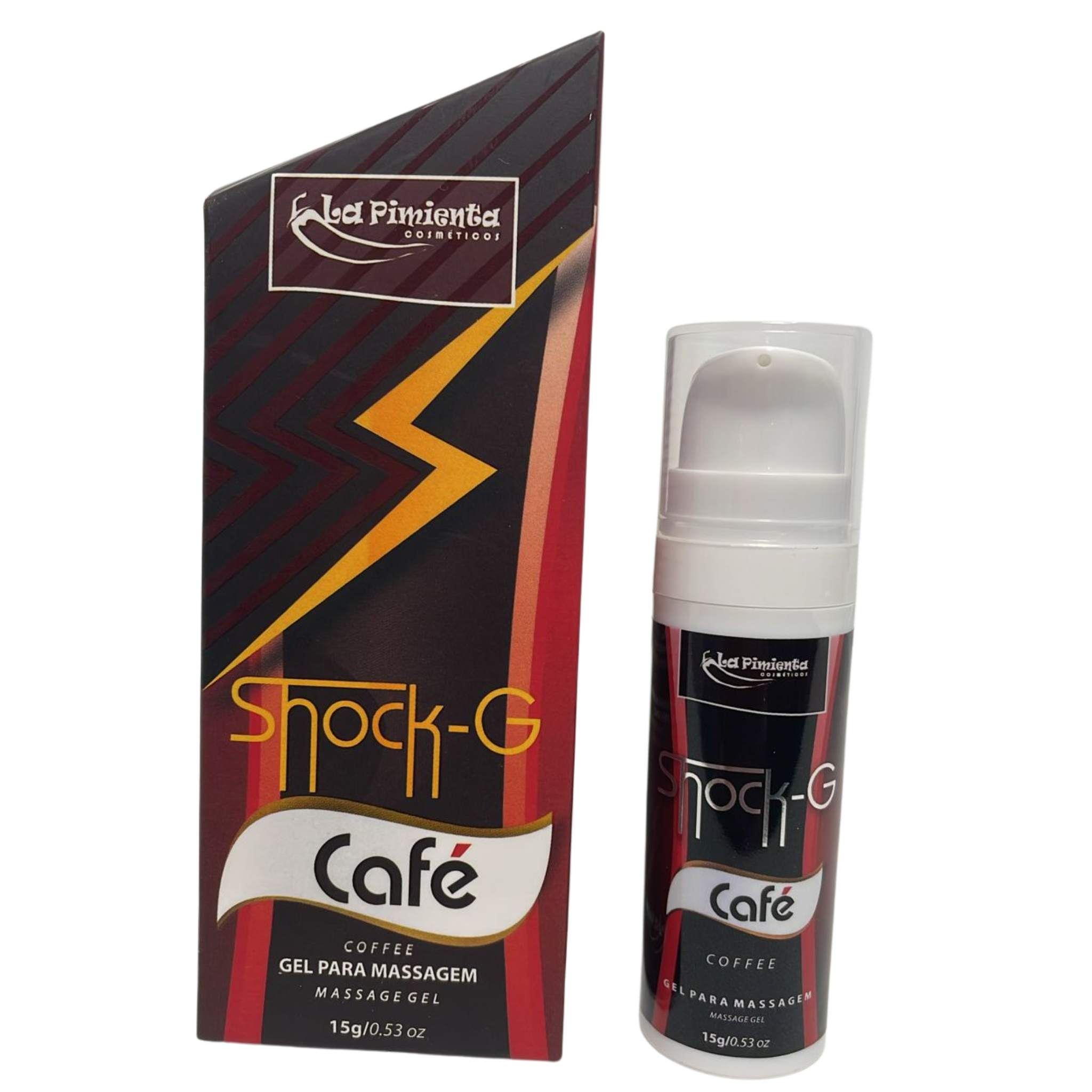 Shock Drink Gel Vibrador Liquido Excitante 15g La Pimienta