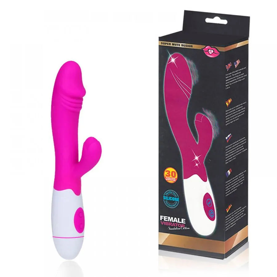 Female Vibrator Vibrador Ponto G com 30 Modos de Vibração Vip Mix