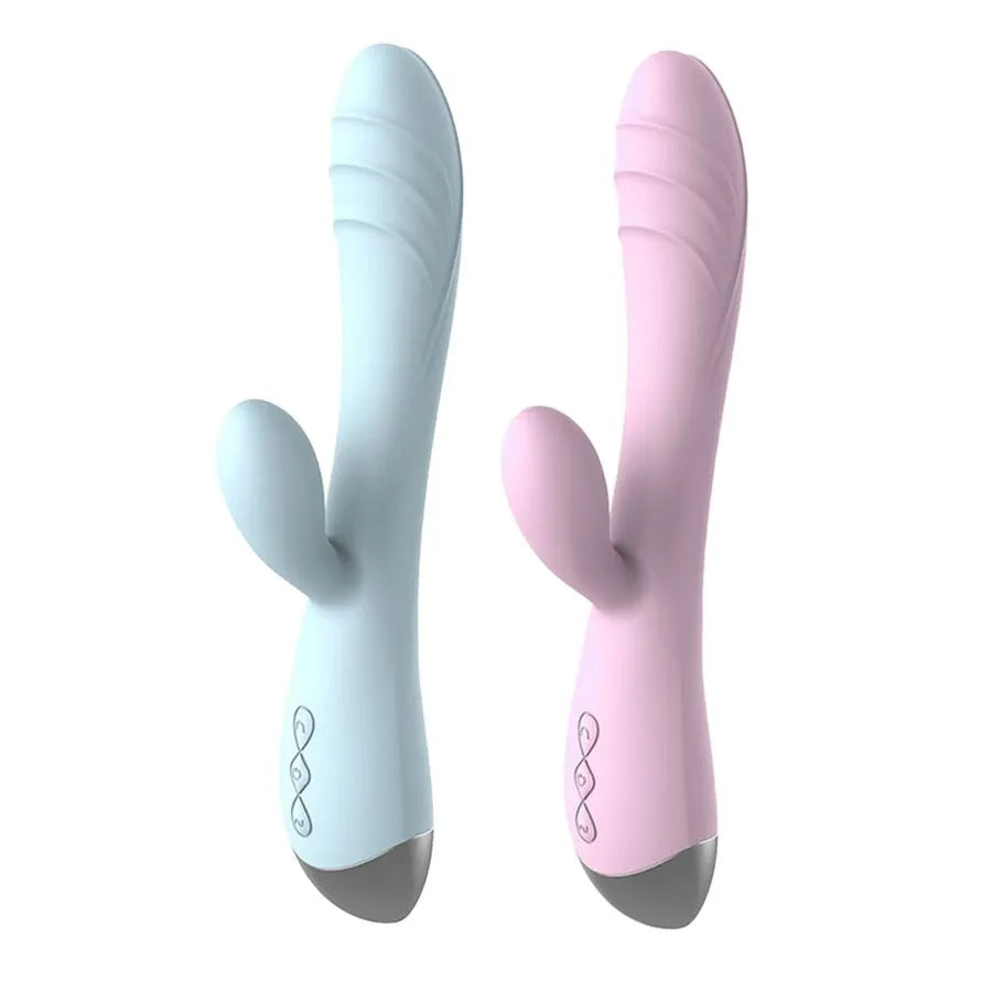 Vibrador Ponto G com Estimulador Clitoriano e 10 Modos de Vibração 3R Import