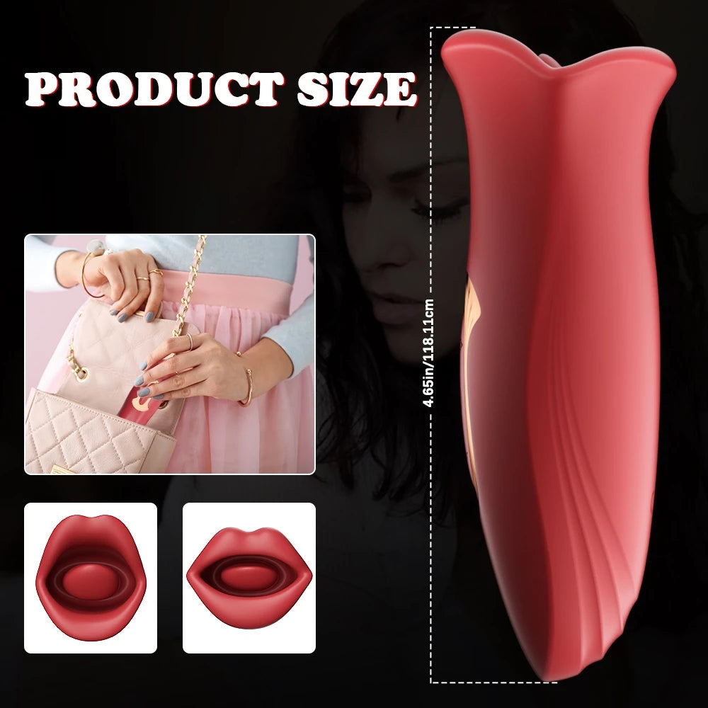 HESEKS vibrador sugador De Lingua De Clitoris De Brinquedo Estimulador De Mamilos Massajador Masturbador Feminino Brinquedos Sexuais