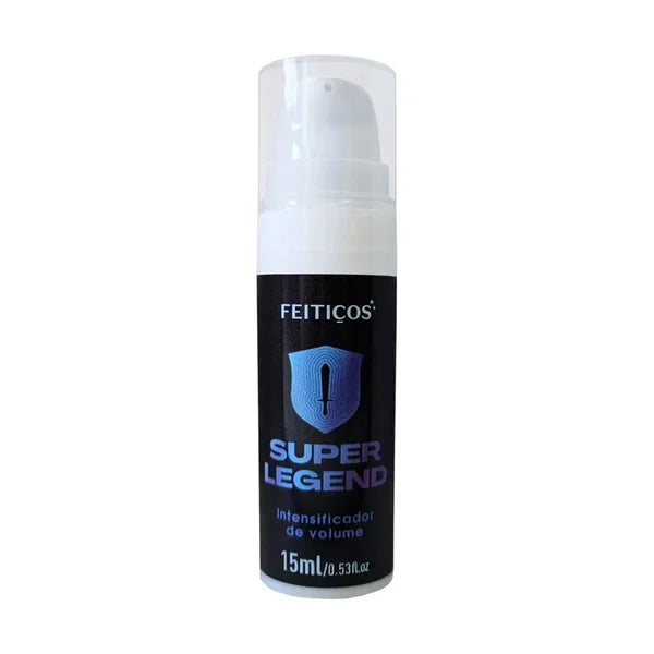 Super Legend Gel Masculino Intensificador De Volume 15Ml Feitiços